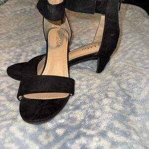 Bella Marie Black Women's Heeled Sandals
